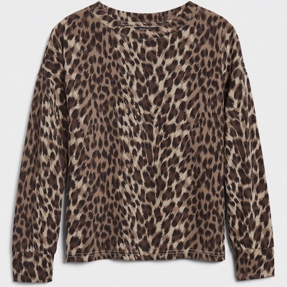NWT Banana Republic Animal Print Sweater - Picture 2 of 8